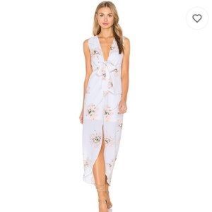 Reverse Lena Floral Midi Dress